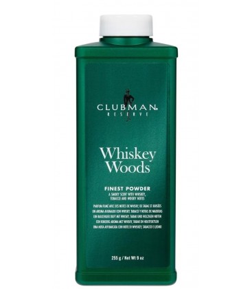 Talco Whiskey Woods Clubman Pinaud 255 ml