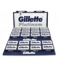Hojas Gillette Platinum, caja 100u.