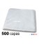 10 x Capa plástico antiestático 98x106cm - peinador un solo uso (50 unidades)