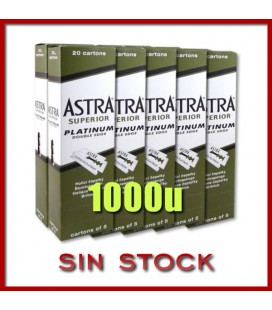 Cuchillas Astra Verdes - Pack 1000 u