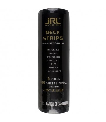 Papel cuello JRL Negro (5 rollos)