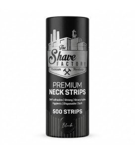 Papel cuello Negro Barbería 100 servicios The Shave Factory (5 rollos)