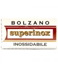 Hojas Bolzano superinox, caja 5u.